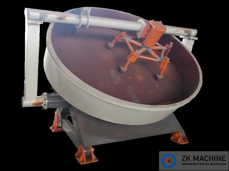 উচ্চ ক্ষমতা Dia 6m আয়রন অক্সাইড ডিস্ক Pelletizer লোহা খনি Pelletizing জন্য
