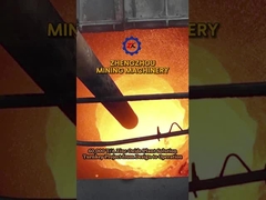 জিংক অক্সাইড রোটারি ওভেন ক্যালসিনেশন সরঞ্জাম বৈদ্যুতিক চুল্লি ছাই পুনর্ব্যবহার