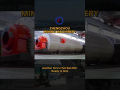 ছোট সিমেন্ট ওভারফ্লো বল মিল, আইএসও সিই সার্টিফিকেশন সহ, ভোল্টেজ অ্যাডজাস্টেবল ডেমো দেখুন